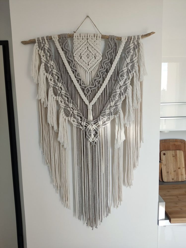 Makrama wisząca boho