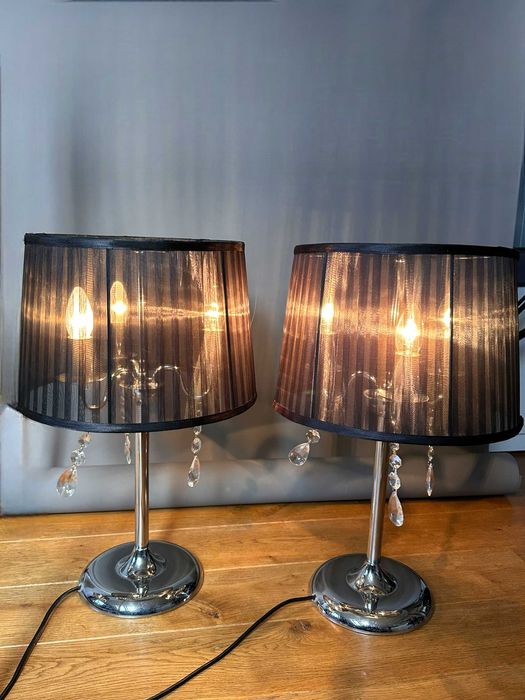 Komplet lamp Vintage, Glamour, Hollywood Regency