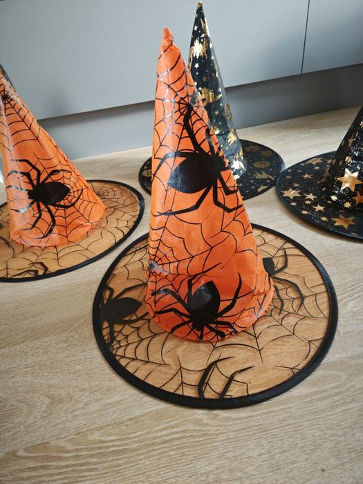 Kapelusze wiedźmy czarownicy halloween