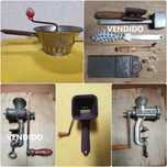 Utensílios de cozinha antigos vintage - todos funcionais