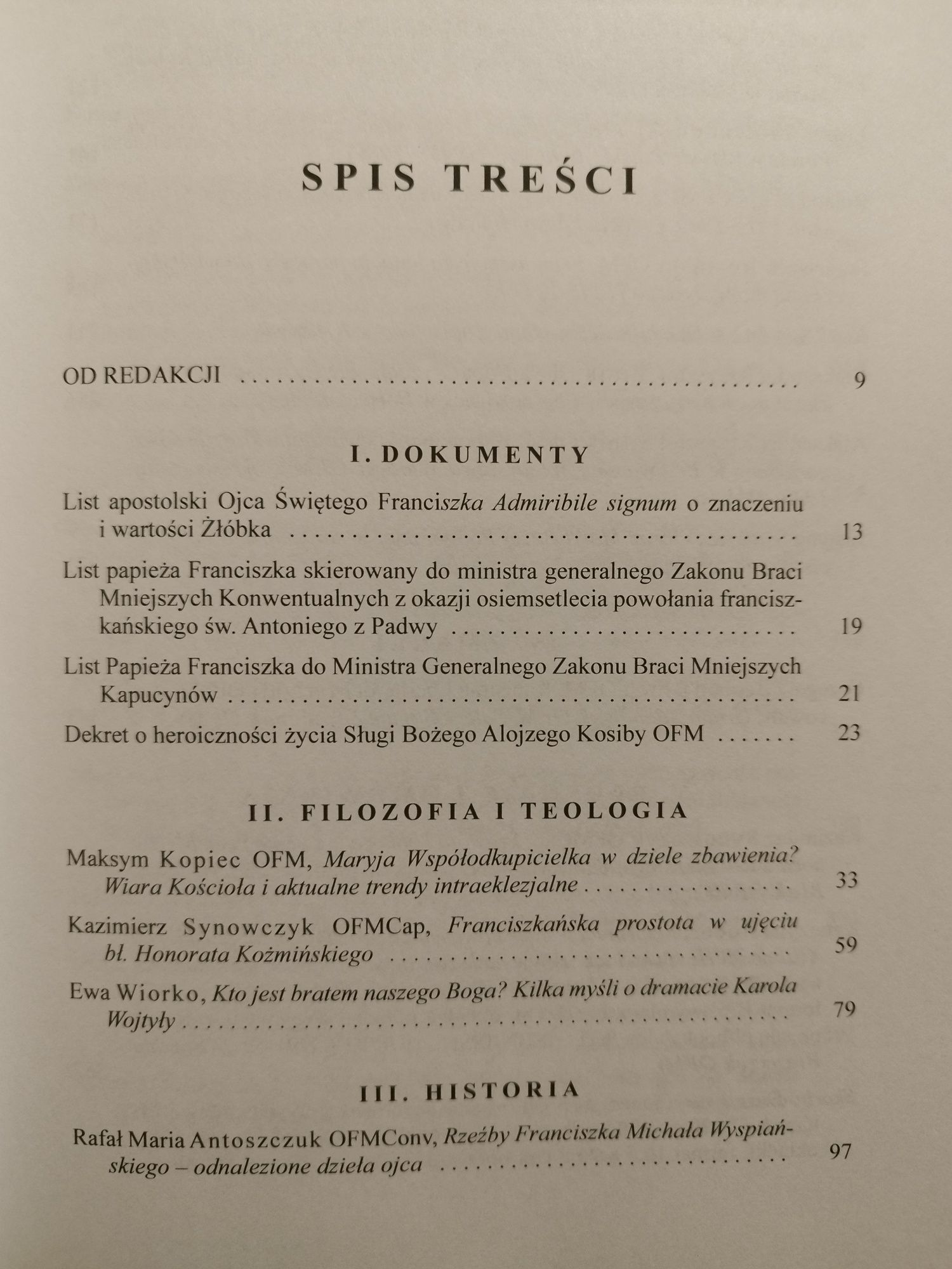 Studia franciszkańskie 30