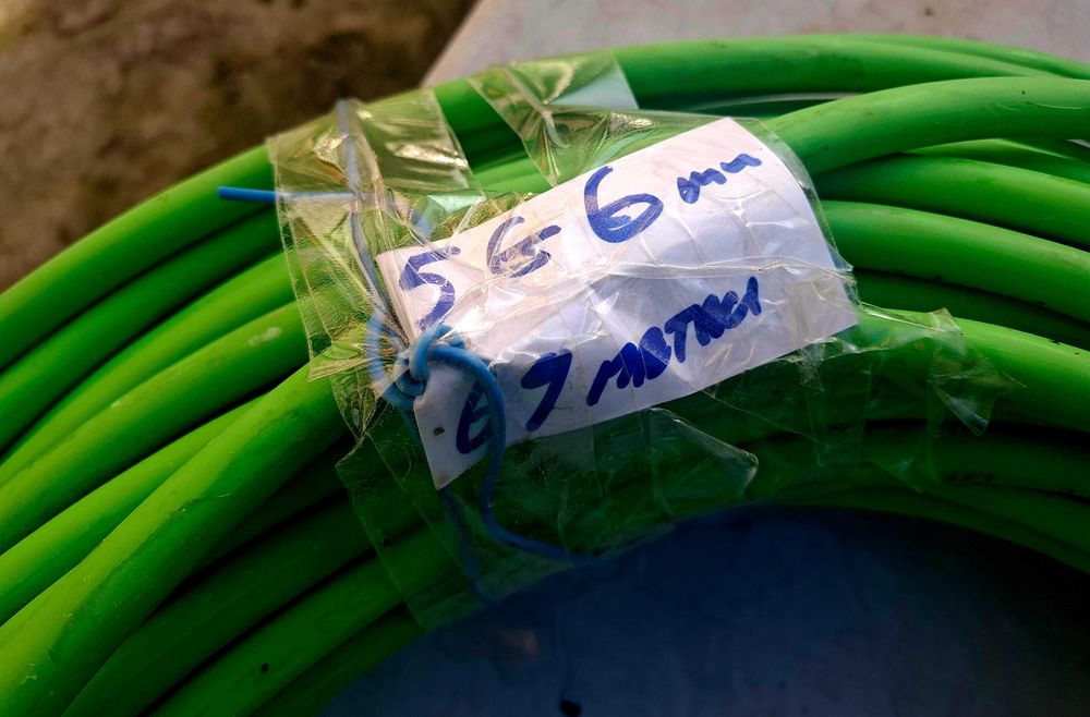 CABO FXG RZI-K [AS 0,6/1KV 5G6 Verde Com  69 metros