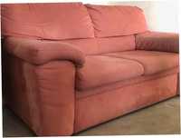 Zestaw wypoczynkowy kanapa rozkładana funkcja spania sofa + fotel x 2