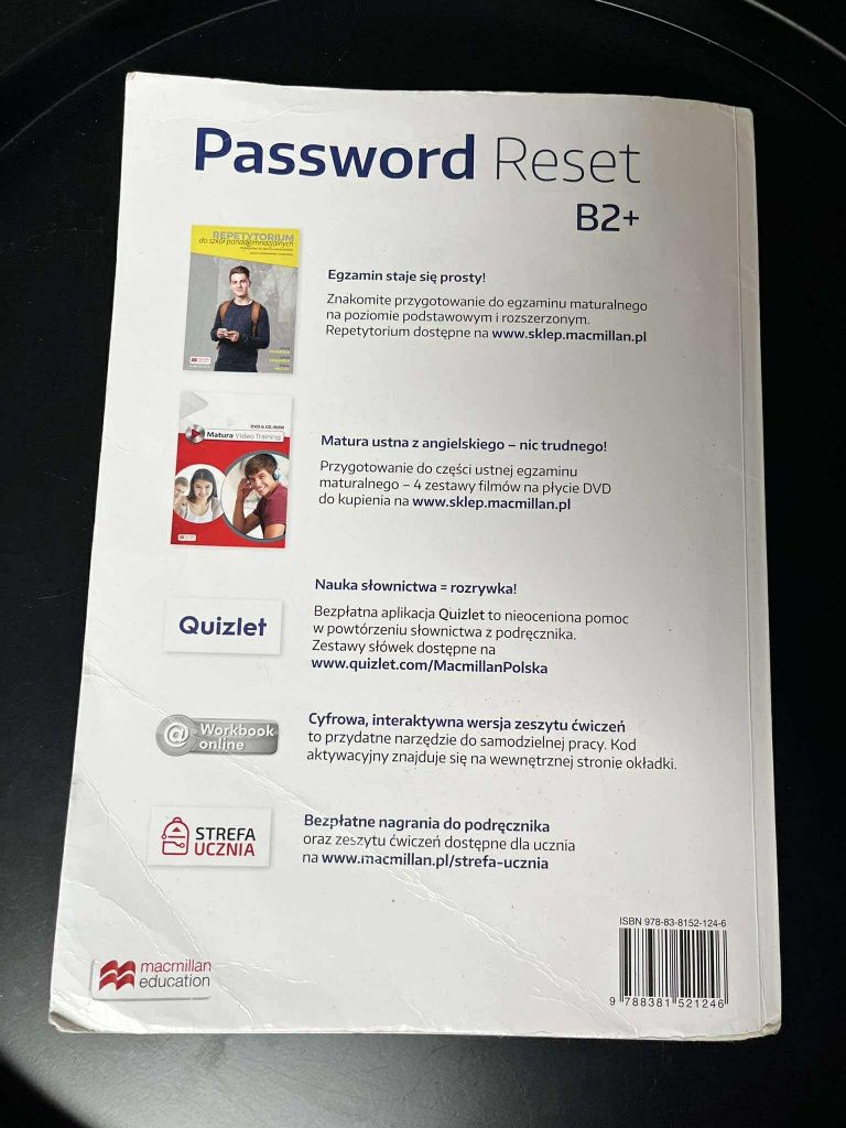 password reset b2+ komplet