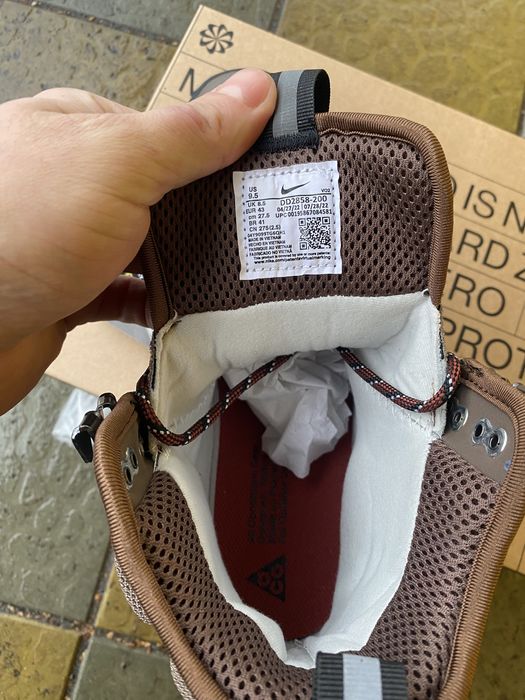 Зимові водонепроникні ботинки Nike ACG Air Zoom Gaiadome GTX Brown