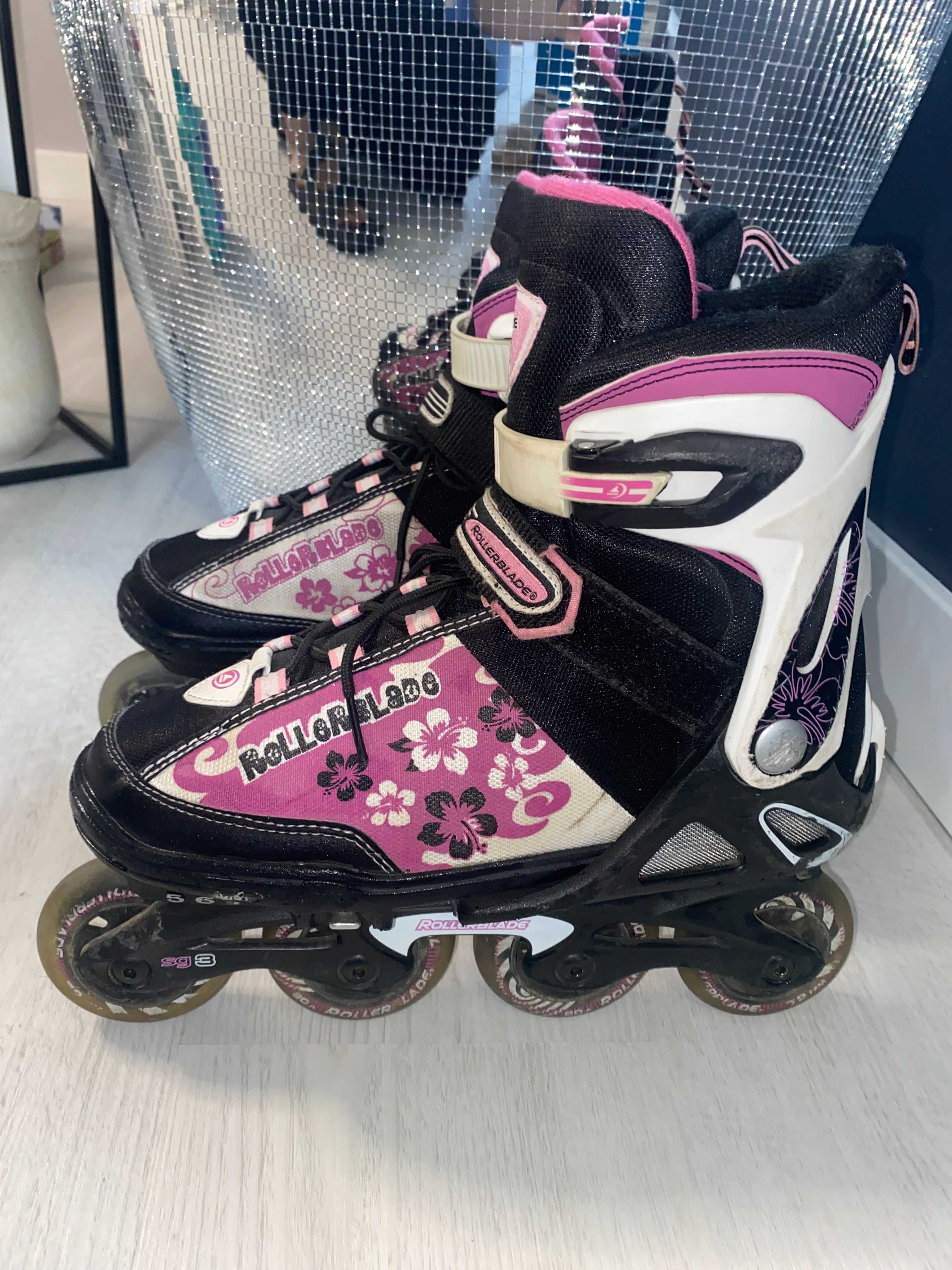 Rolki Rollerblade Spitfire + ochraniacze Rollerblade