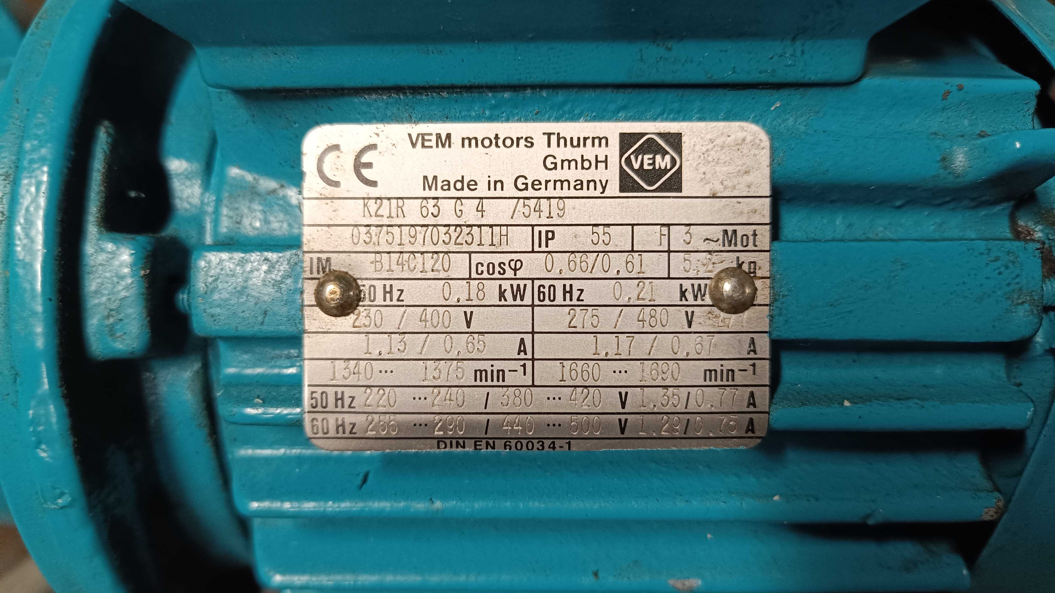Silnik elektryczny 0,18kw