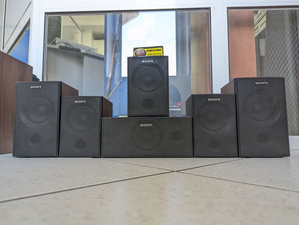 6.0 Акустика Sony SS-MSP890. В отличном состоянии.