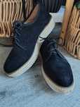 Mokasyny , espadryle czarne #na modnej platformie