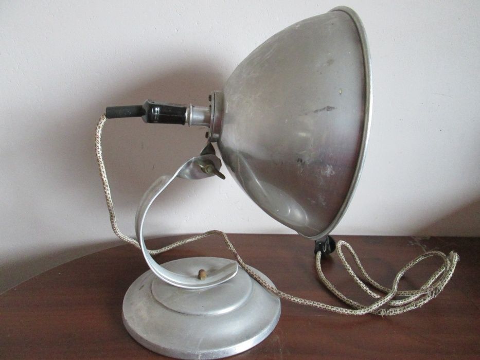 Stara lampa medyczna grzewcza HELLRI DDR loft vintage retro 500W