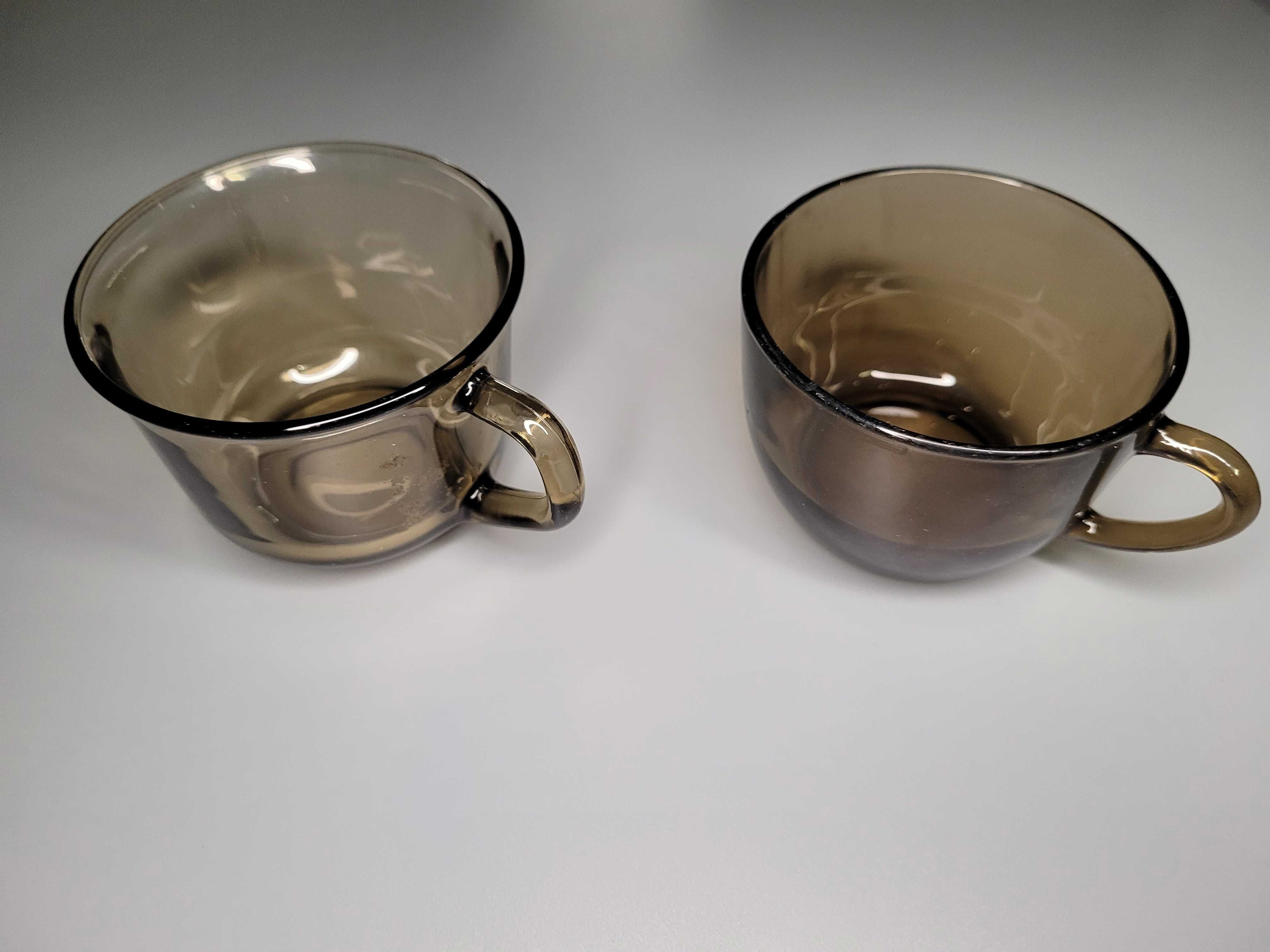 Komplet talerzykow deserowych 13 cm z filizankami arcoroc