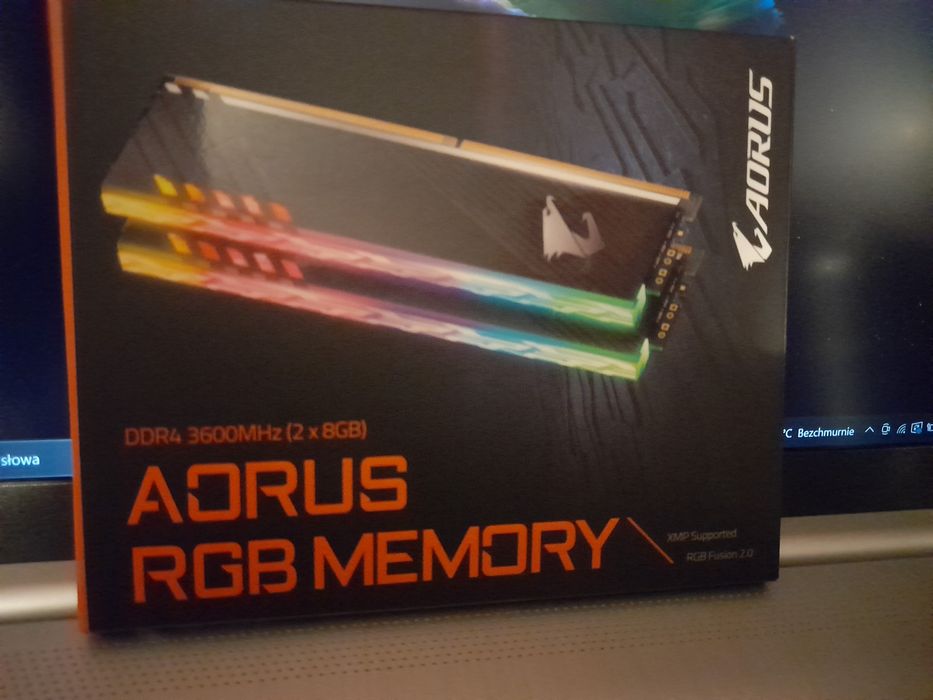 Pamięć RAM Aorus DDR4 3600MHz 2x 8gb