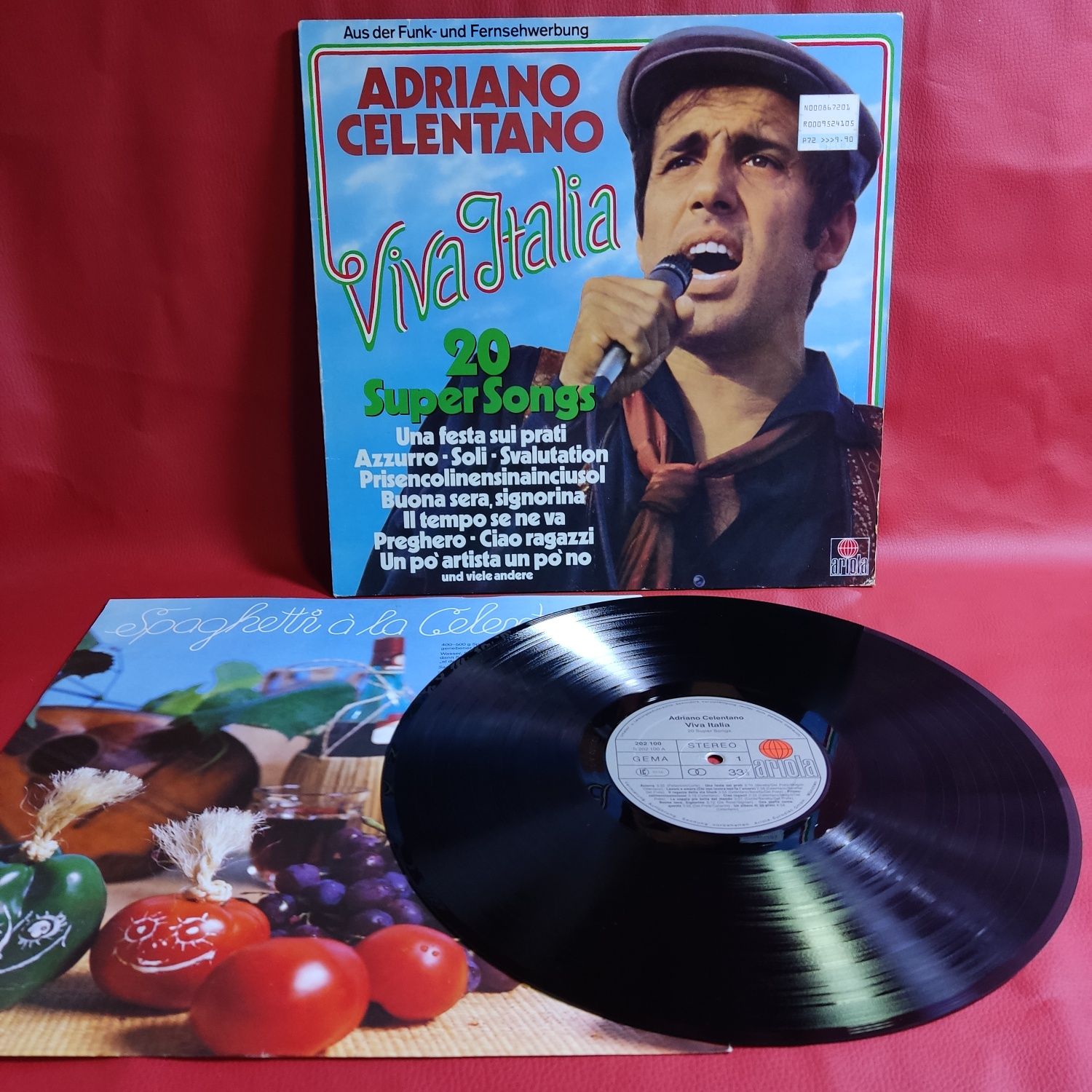 Adriano Celentano - Фірмові вінілові платівки.