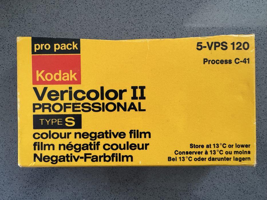 Kodak Vericolor II ASA 125 - Filme Medio Formato 120