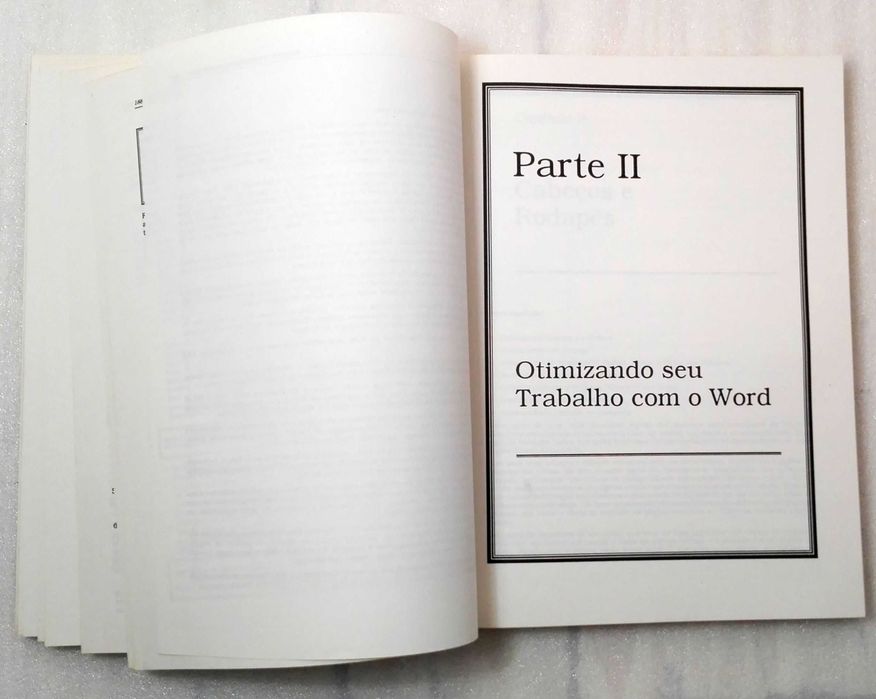Livro Word for Windows - Manual Usuário