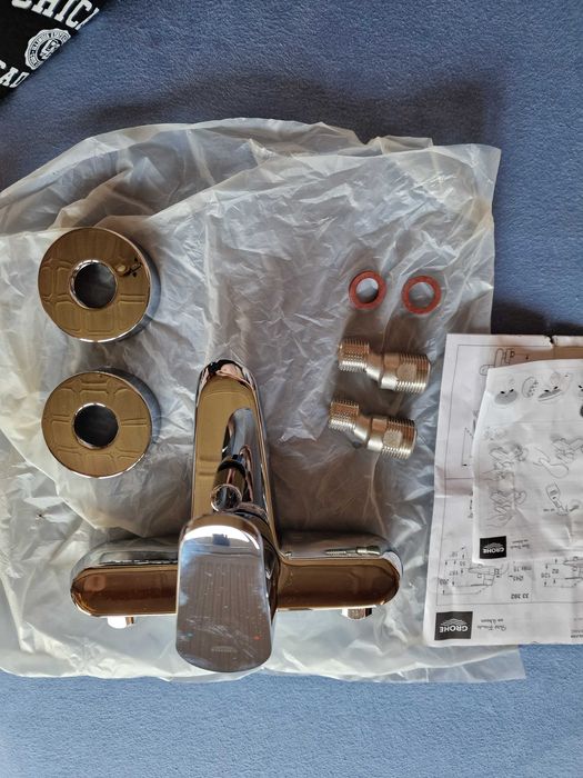 Bateria wannowo-prysznicowa  Grohe Eurodisc chrom