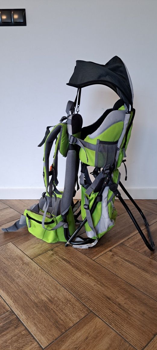 Nosidełko turystyczne trekkingowe plecak Dromader Hippo 20 kg + pakiet