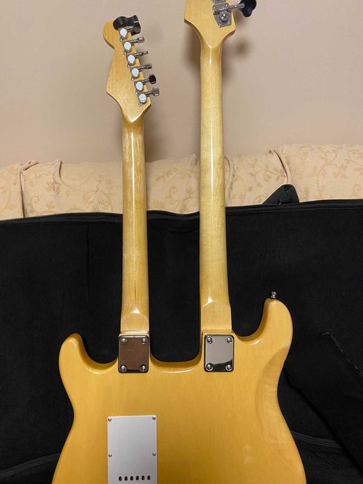 Guitarra de dois Braços (Baixo de 4 cordas e Guitarra de 6 Cordas)