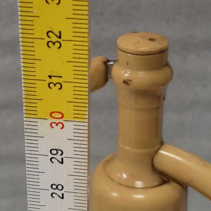 Syfon szklany zielony 1961r.