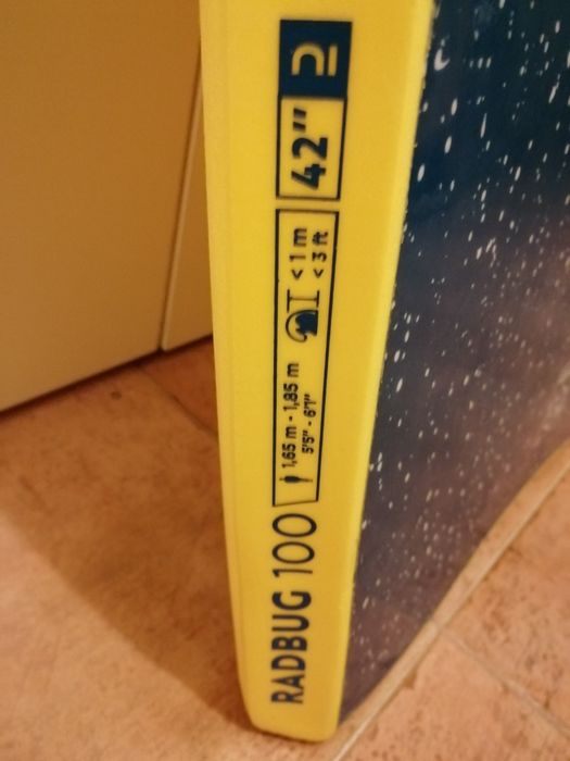 Prancha bodyboard RADBUG 100 bom estado