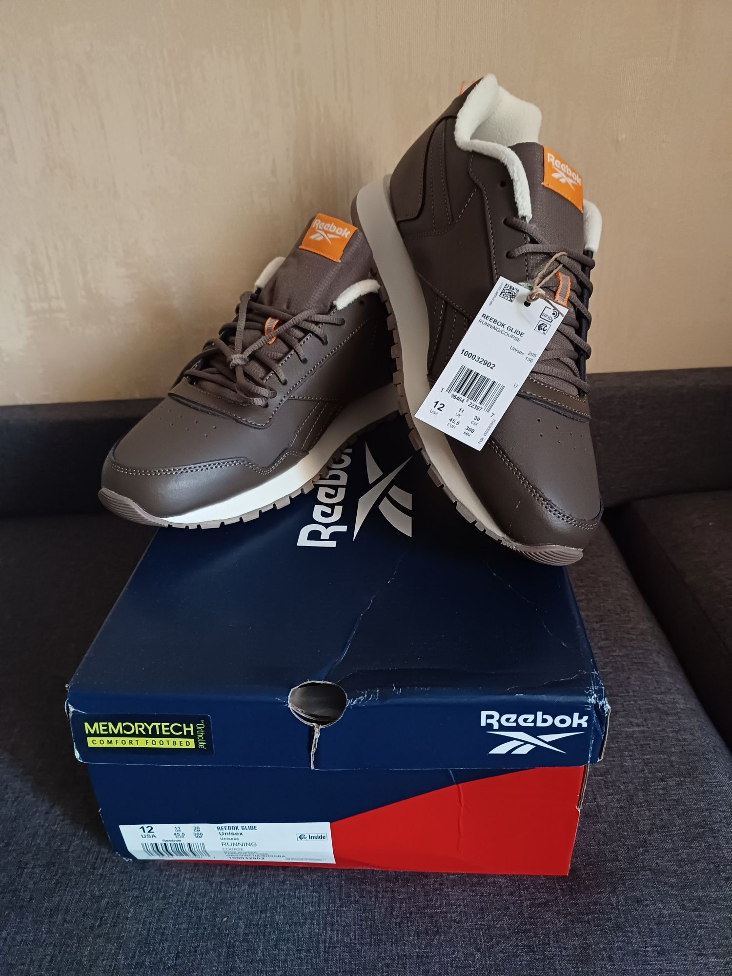 Чоловічі Кросівки  Reebok Glide 100032902-M Хакі