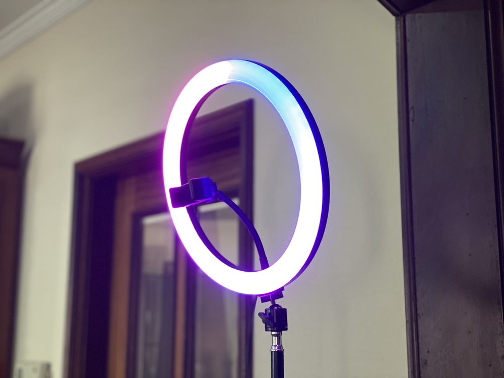 Ring light RGB novo