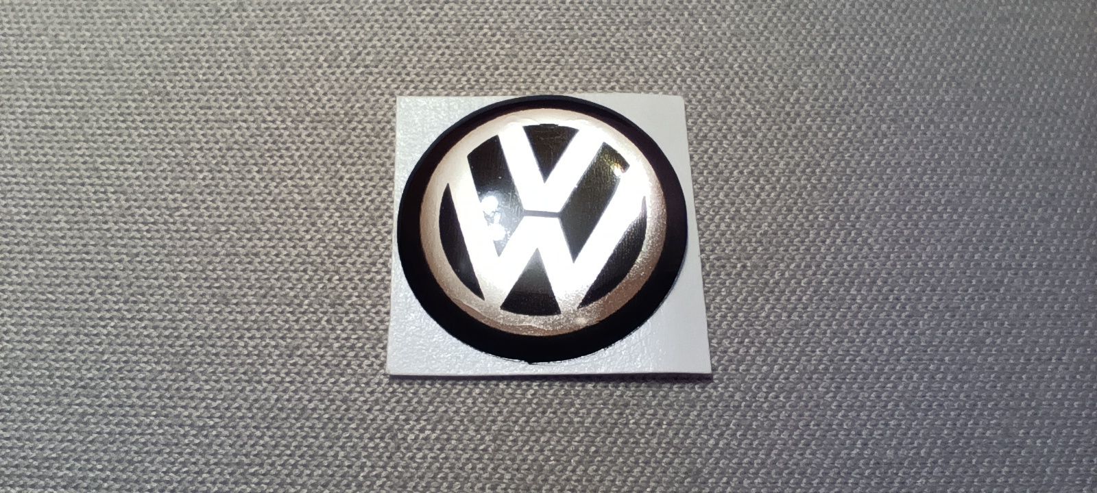 Силіконовий логотип, емблема для ключа Volkswagen (14 mm)