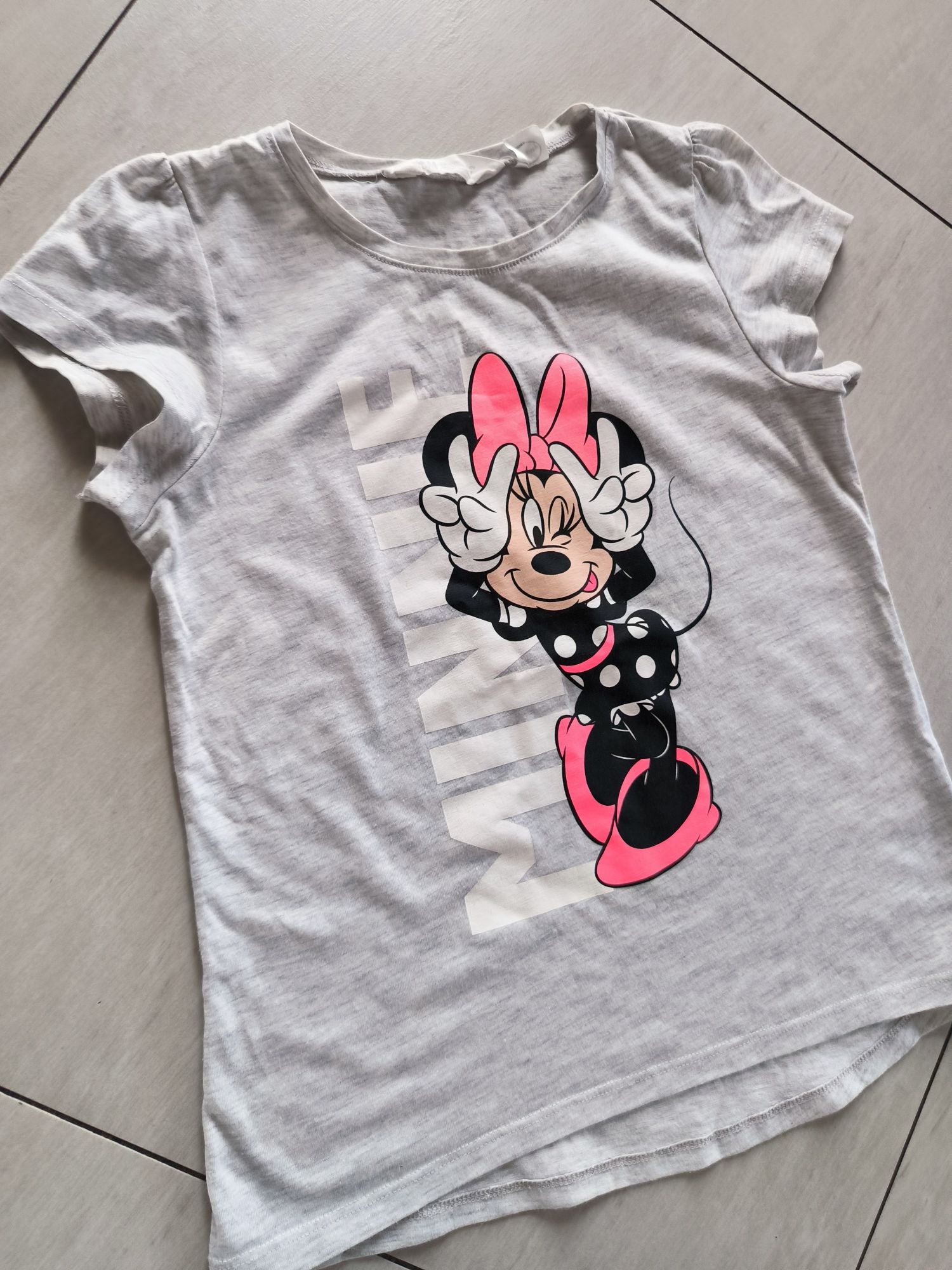 Bluzka/koszulka/t-shirt H&M Myszka Minnie rozm. 140