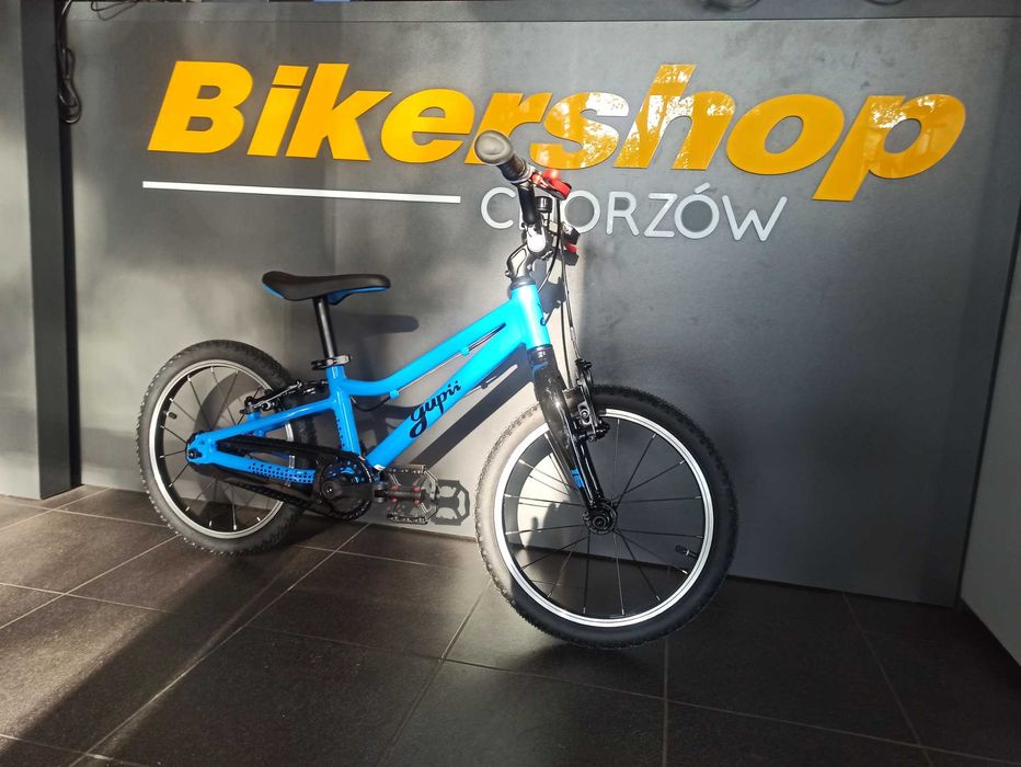 Nowy rower Yupii 16cali niebieski lekki waga 5,5kg dziecko 3-6lat