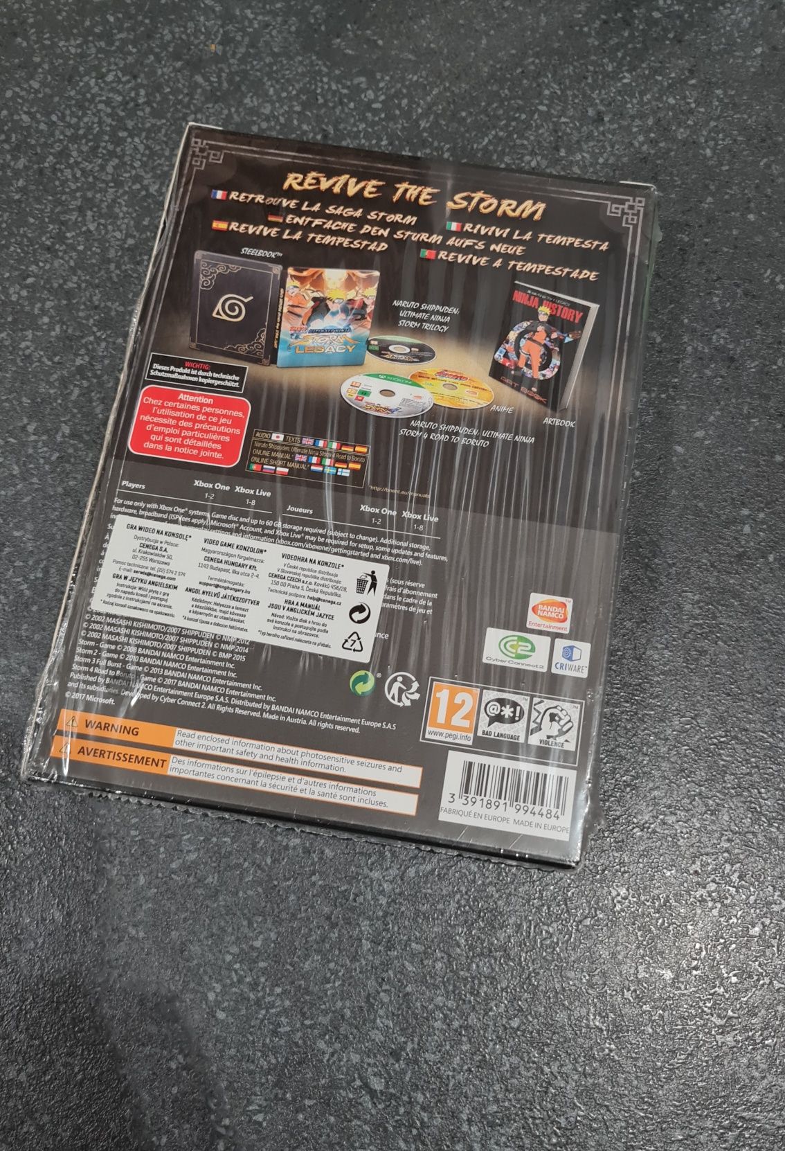 Naruto Ultimate Ninja Storm Legacy XBOX ONE nowy folia