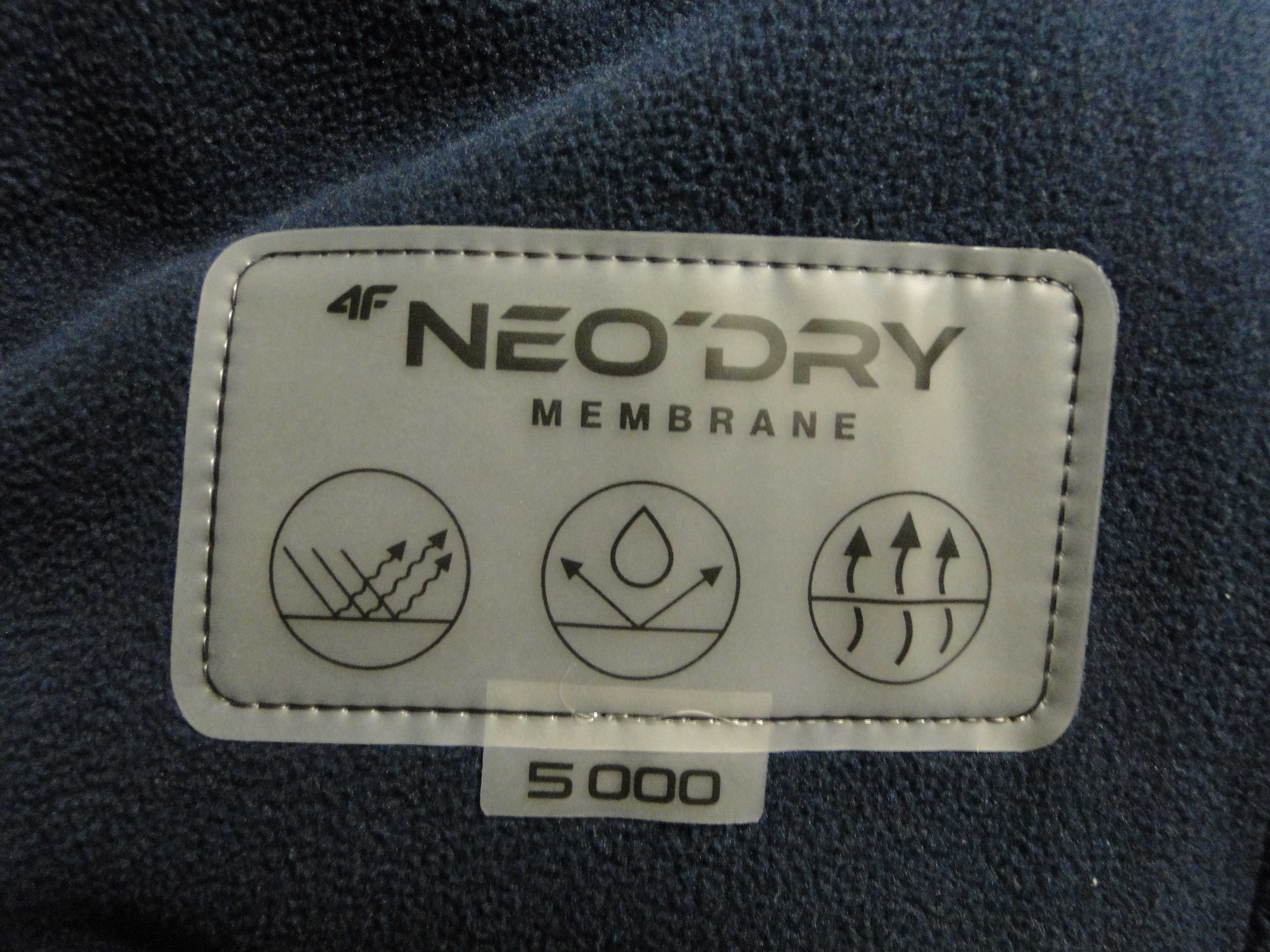 Bluza chłopięca 4F przejściowa, oddychająca, nieprzemakalna