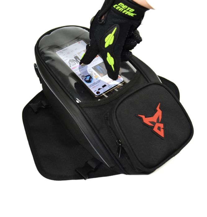 Bolsa/mala magnética depósito/tanque telemóvel para moto