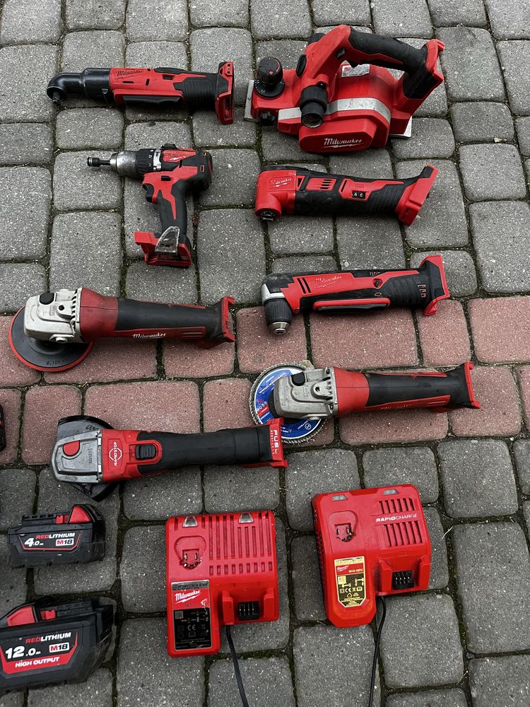 Sprzedam narzedzia Milwaukee i Hilti mlotowiertarka Szlifierki Pila