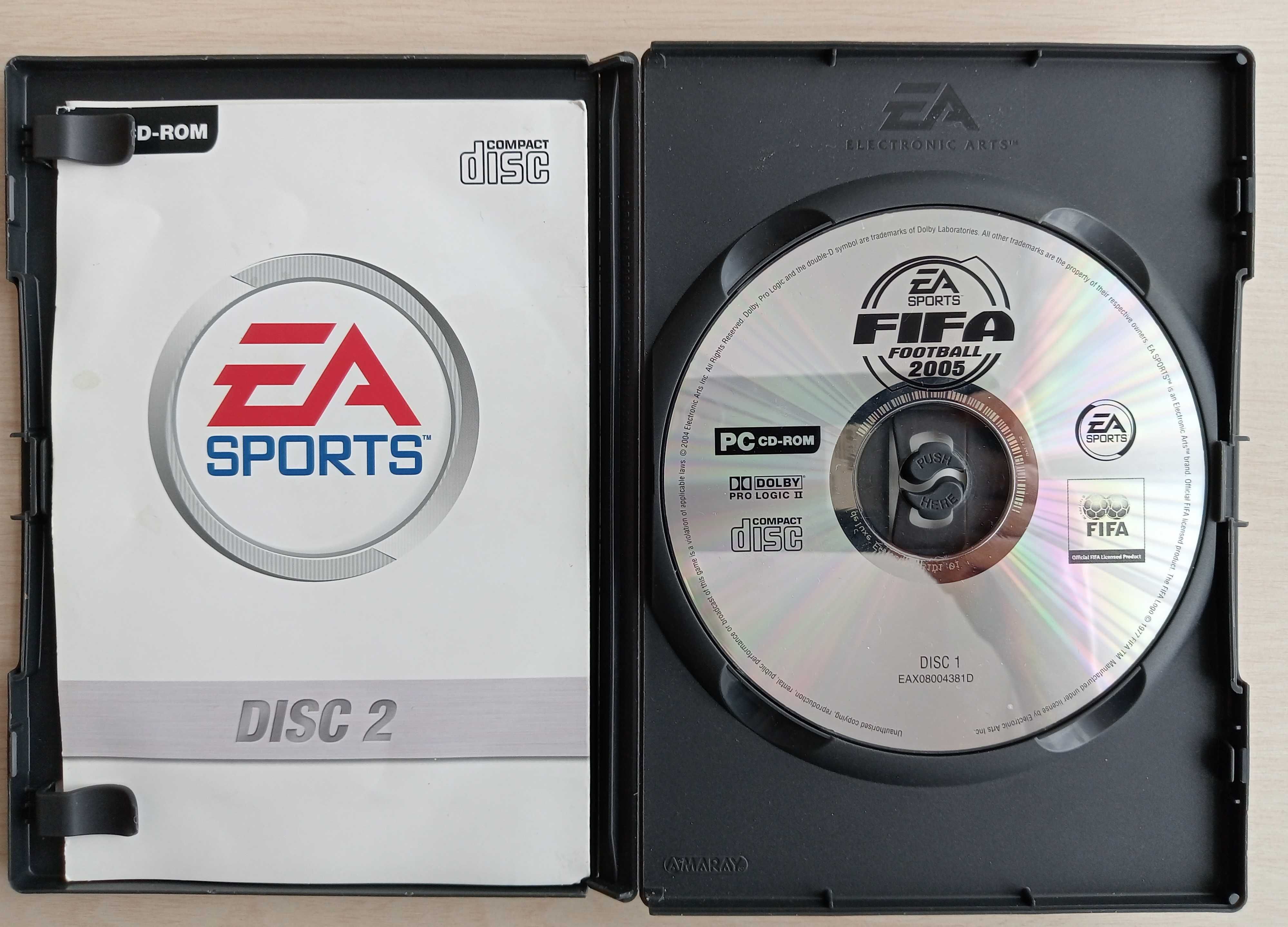 Gra PC FIFA Football 2005 Wydanie PL