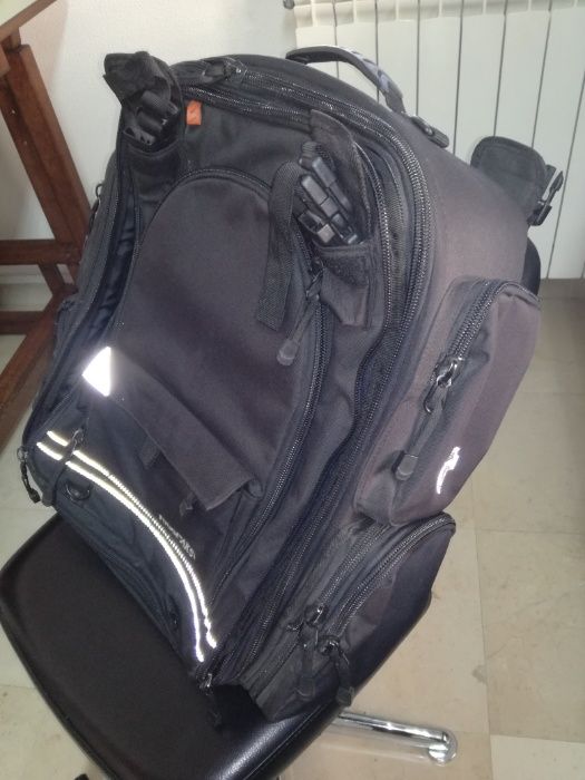Saco/mochila de bagagem para moto