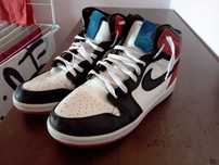 Jordany 1 czarno czerwone