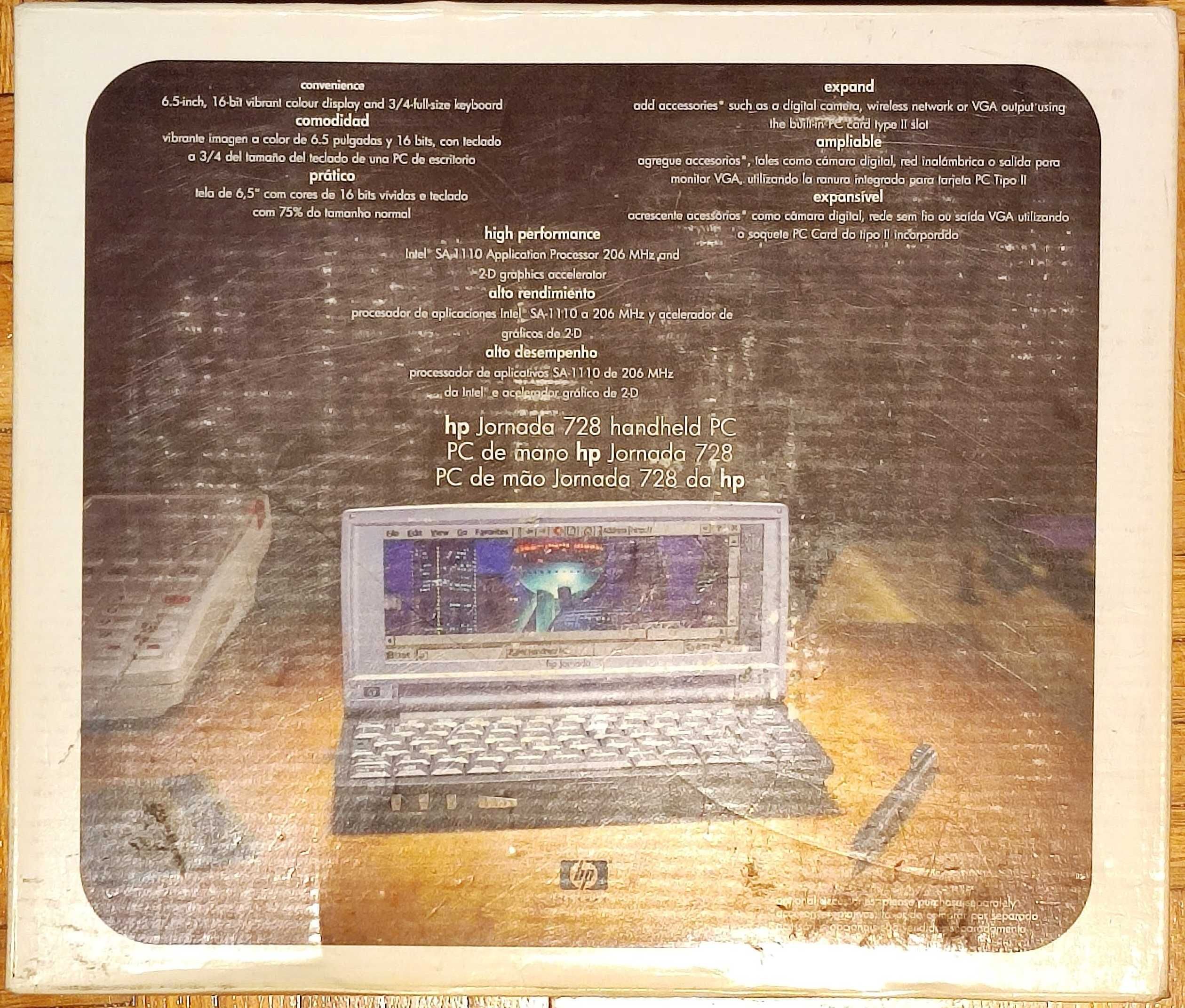 PDA Palmtop HP Jornada 728 NOWE, PUDEŁKO