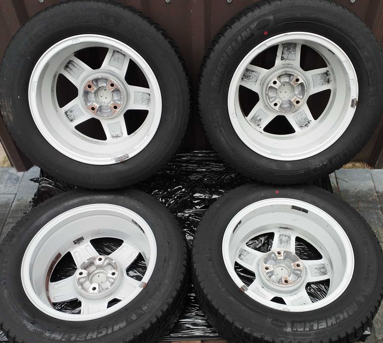 Oryginalne felgi aluminiowe  15 cali 4 x 108 +opony 195 65 GRATIS