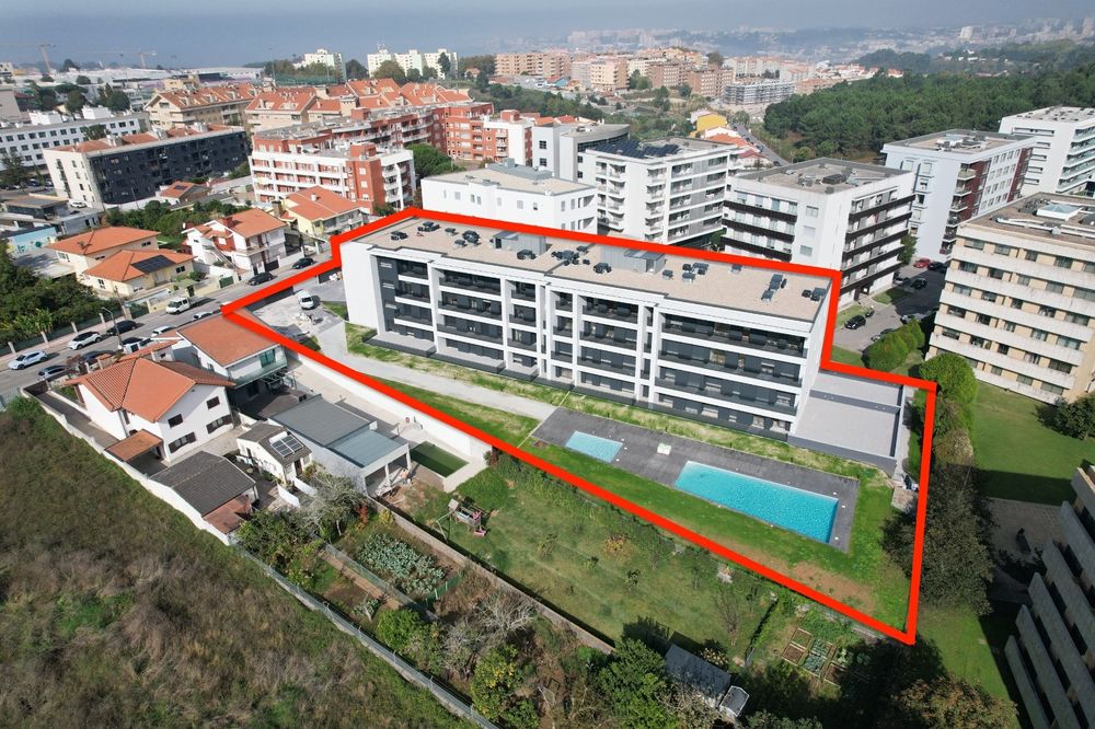 T1 Novo no Condomínio Fechado do Espinheiro – Canidelo, Vila Nova d