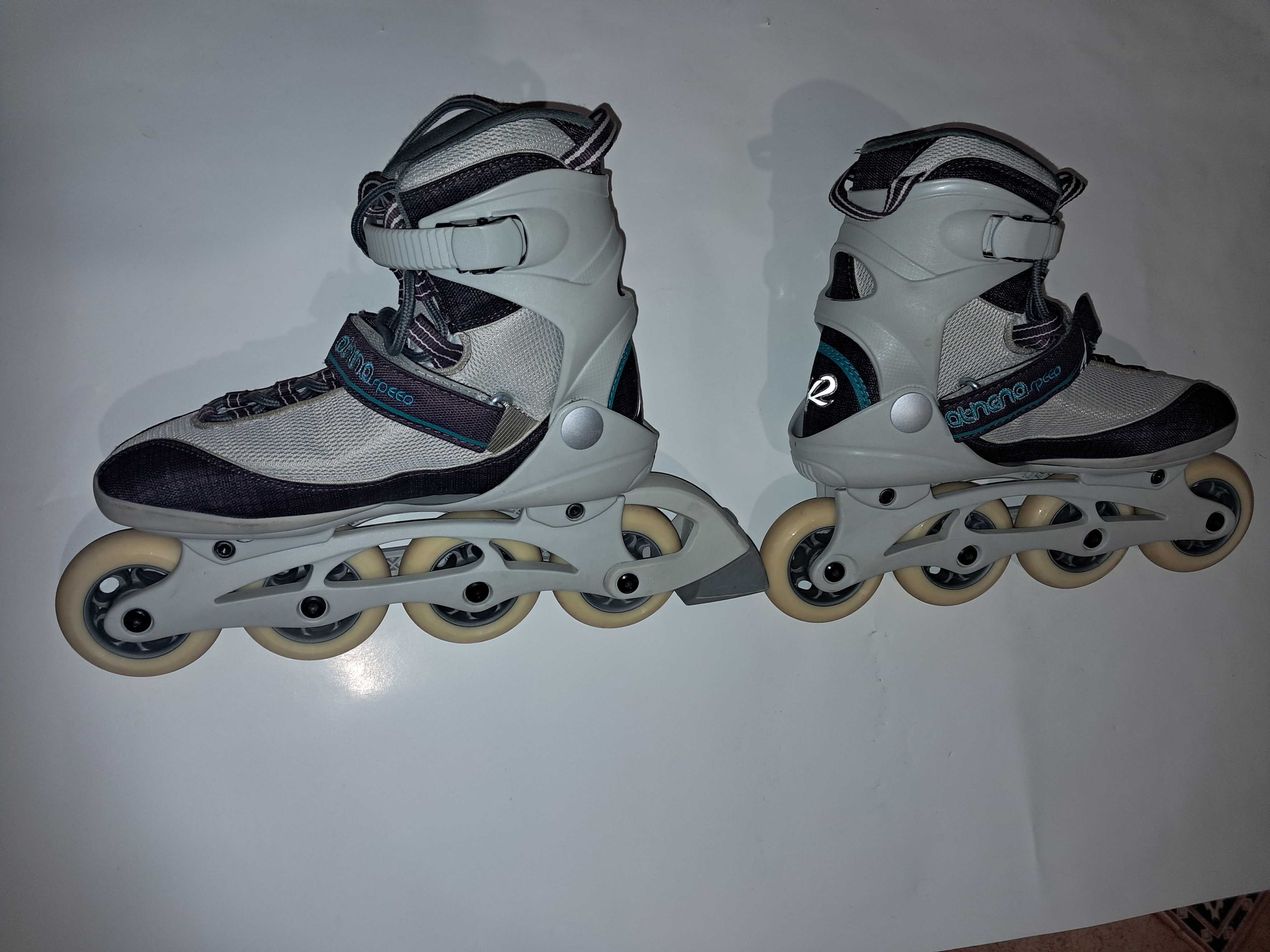 Rolki K2 ATHENA 80 rozmiar 39,5. dł wkładki 25,5 cm