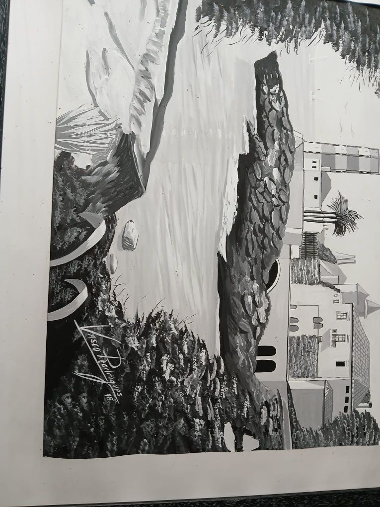 Quadro pintado por Vasco Rodrigues