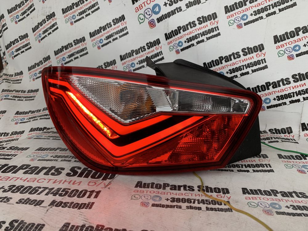 Фонарь Seat Ibiza led 3d Ліхтар СЕАТ Ібіца фонар сіат ібіза