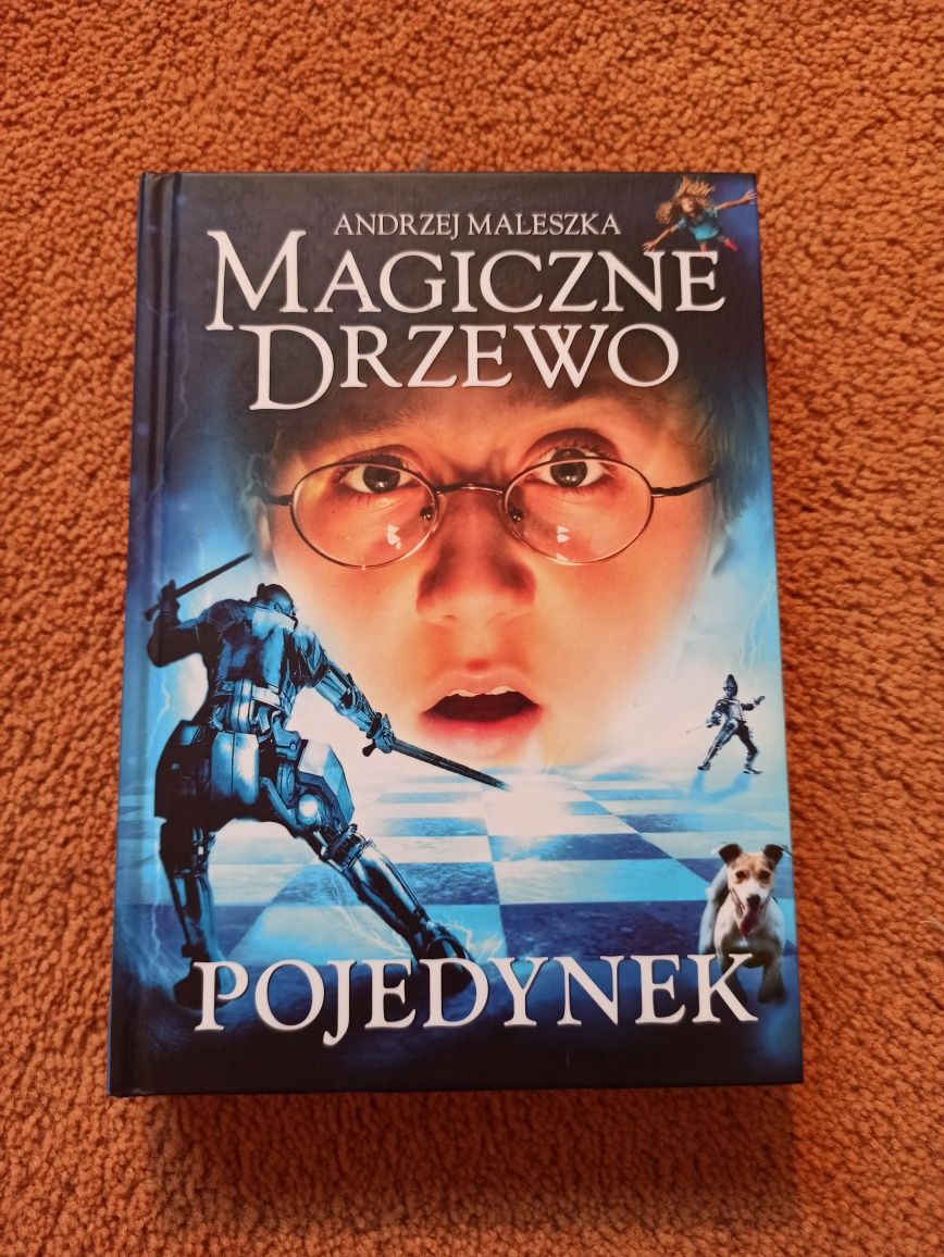 Książka Andrzej Maleszka Magiczne Drzewo Pojedynek z autografem