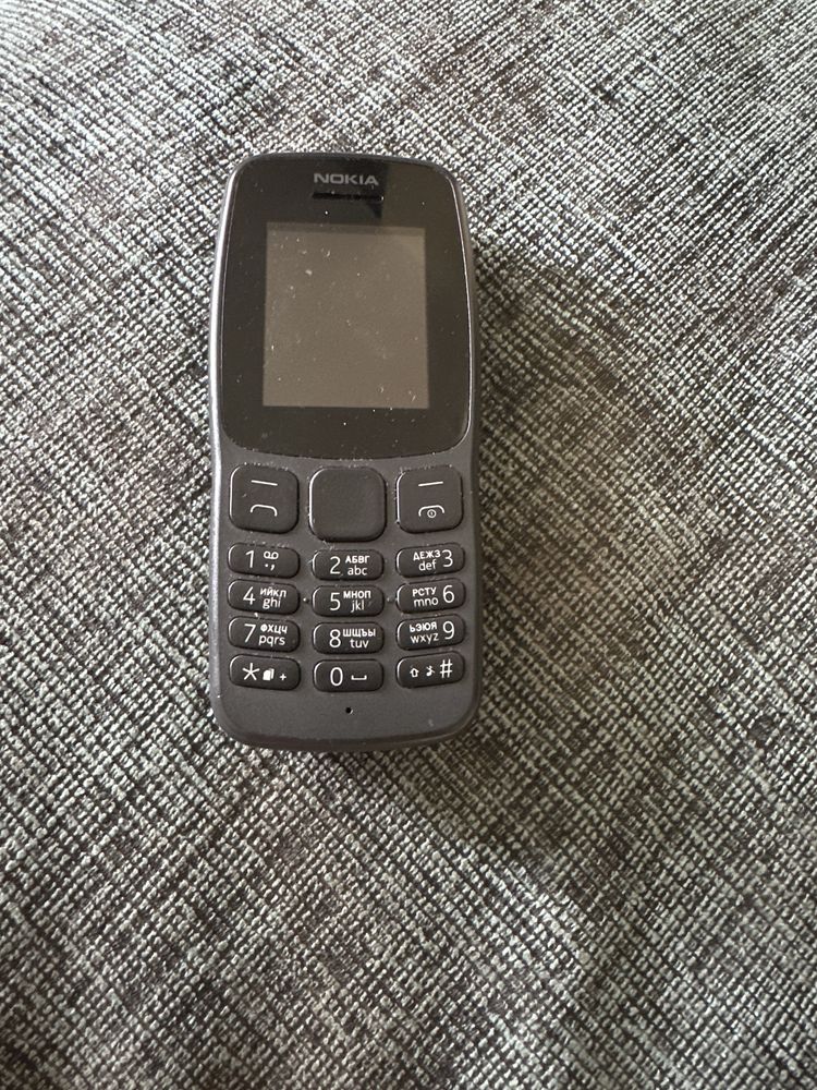 Мобильный телефон NOKIA 106 Dual SIM gray (TA-1114)