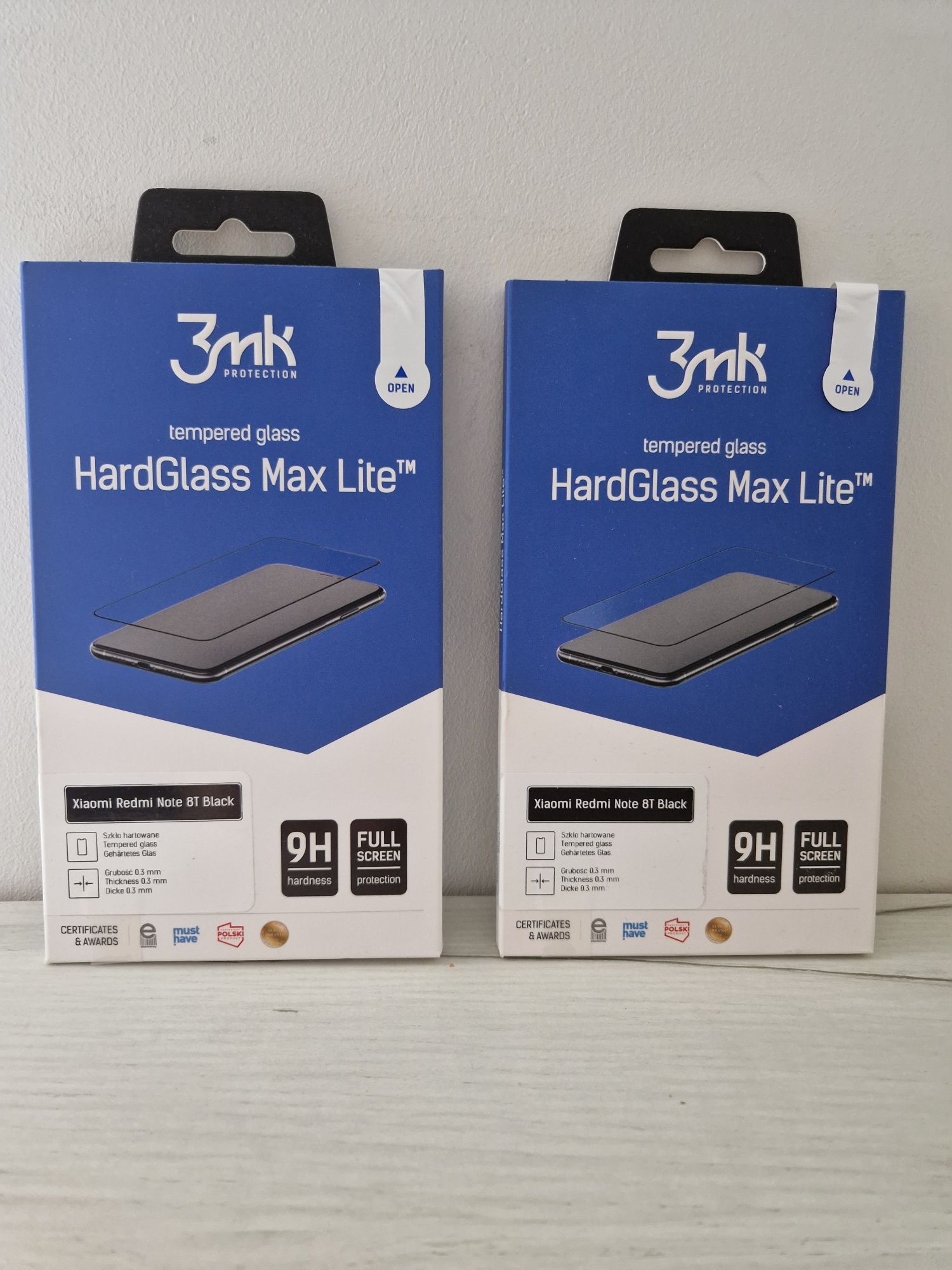 Hartowane szkło 3MK HardGlass Max Lite do Xiaomi Redmi Note 8T