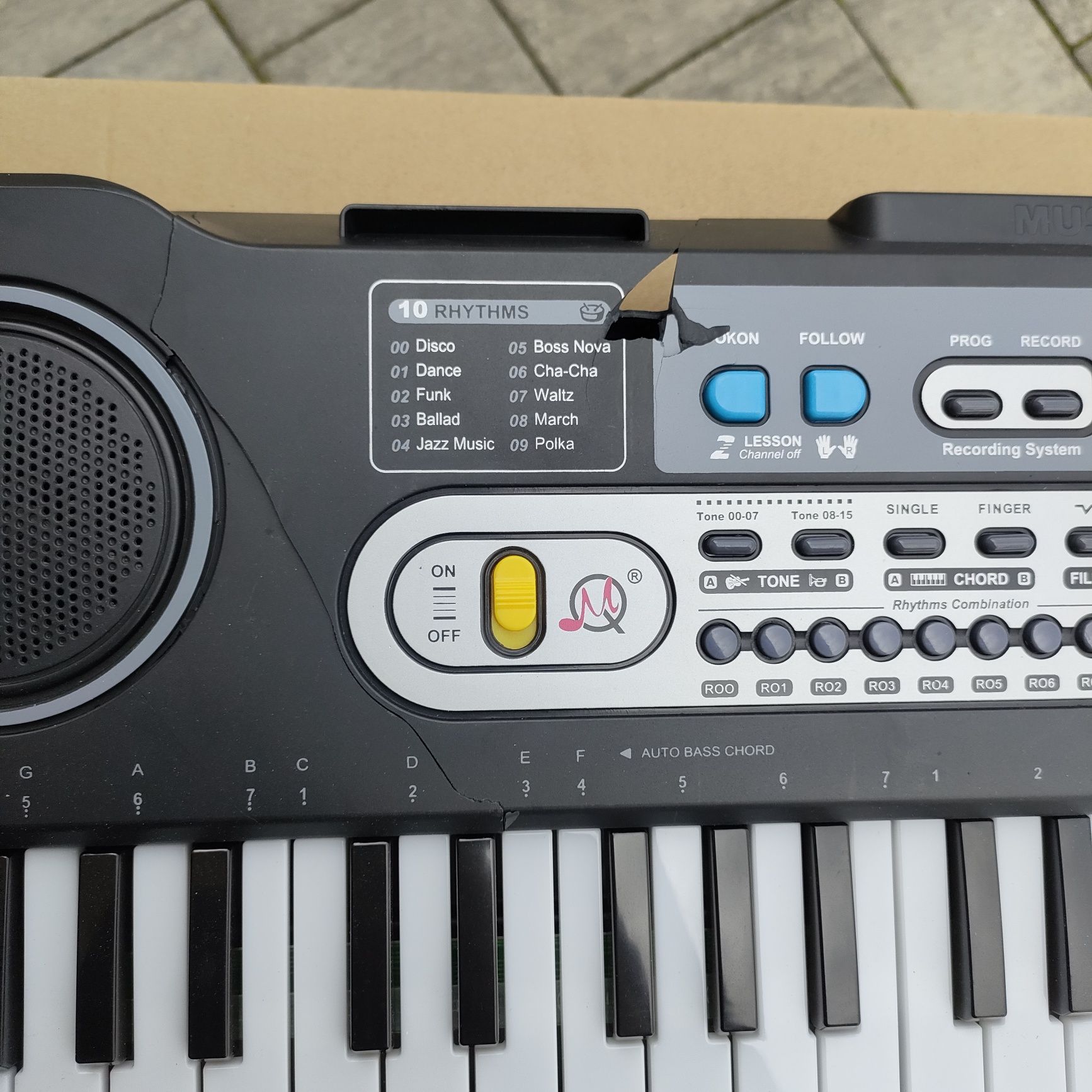 Keyboard organy MQ