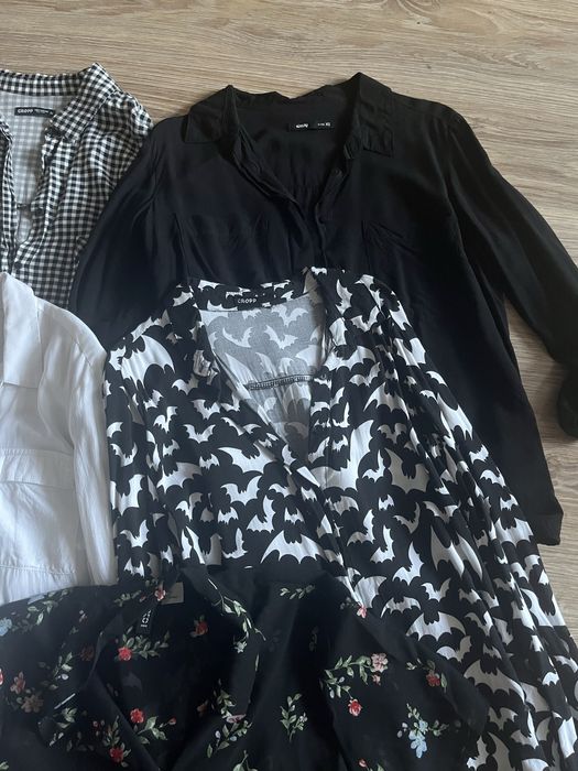Zestaw 5 koszul damskich Sinsay Cropp Mohito H&M