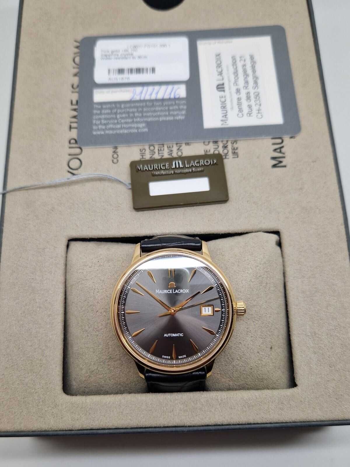 Maurice Lacroix Les Classiques Date Automatyczny gold 18K złoto 750