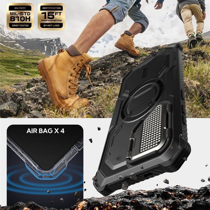 Supcase Iblsn Armorbox Mag Magsafe Galaxy S25+ Plus Black