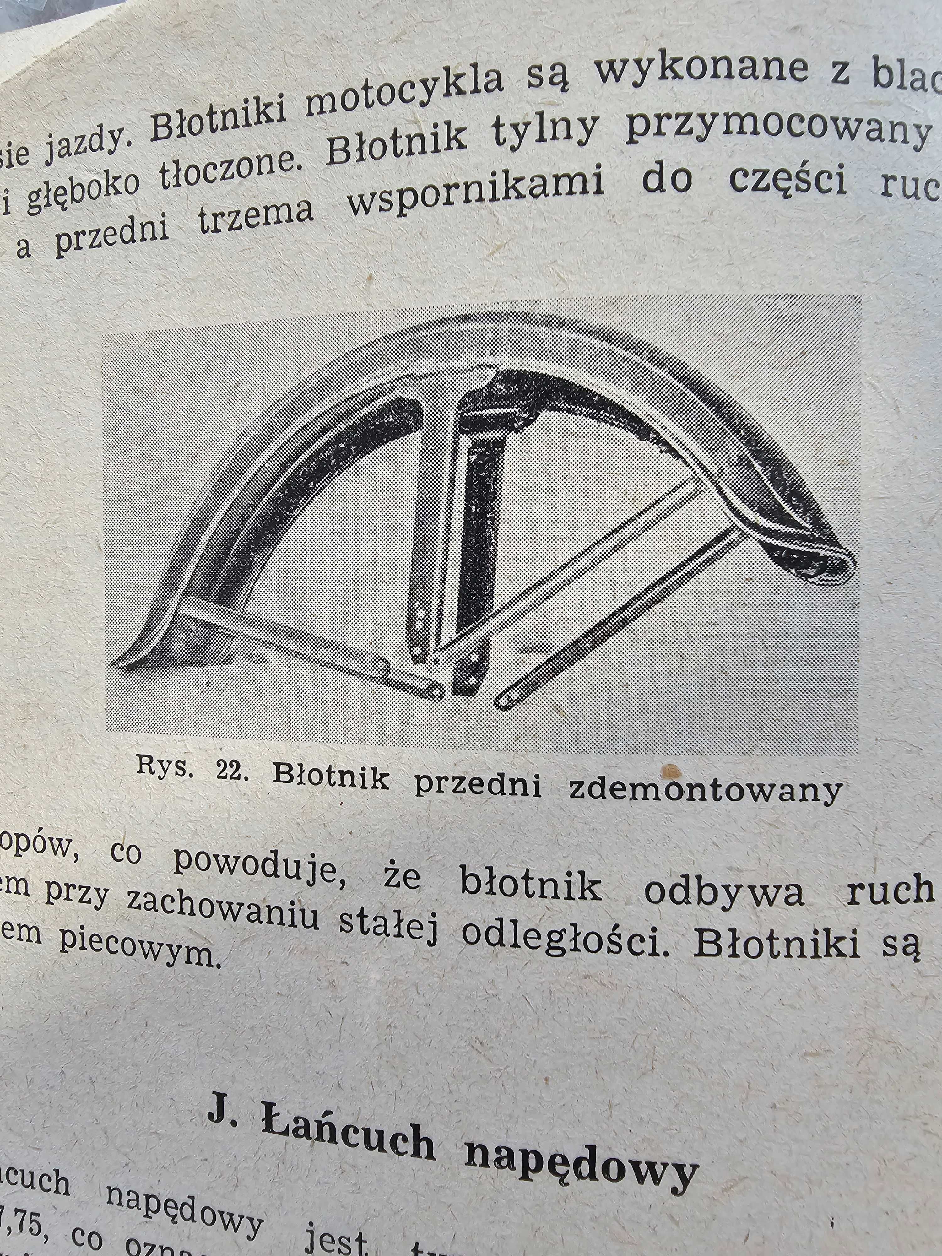 Książka napraw Wsk Z ,rzadki model 1960 r